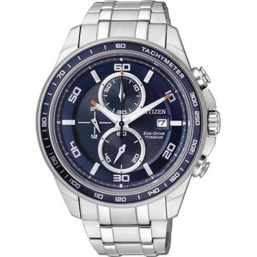 Image of Citizen Eco-Drive Chronograph Titanium Herreur - CA0345-51L